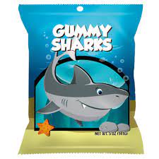 Amusemints Gummy Sharks 5oz bag