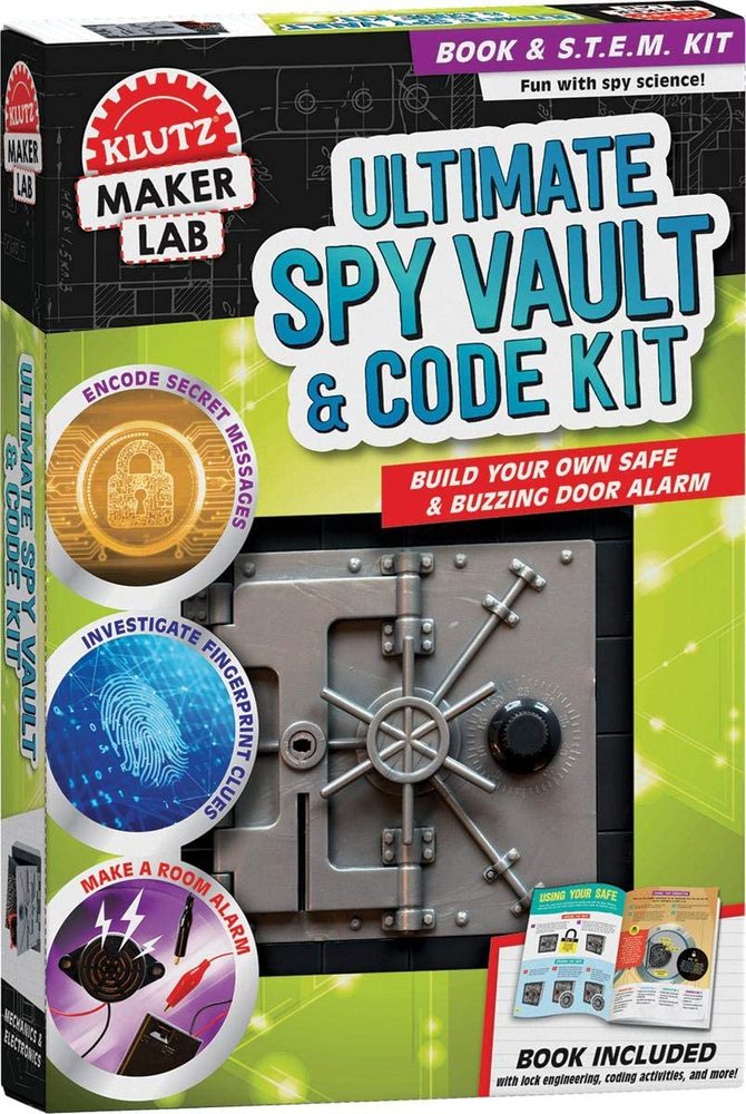 Maker Lab: Ultimate Spy Vault & Code Kit