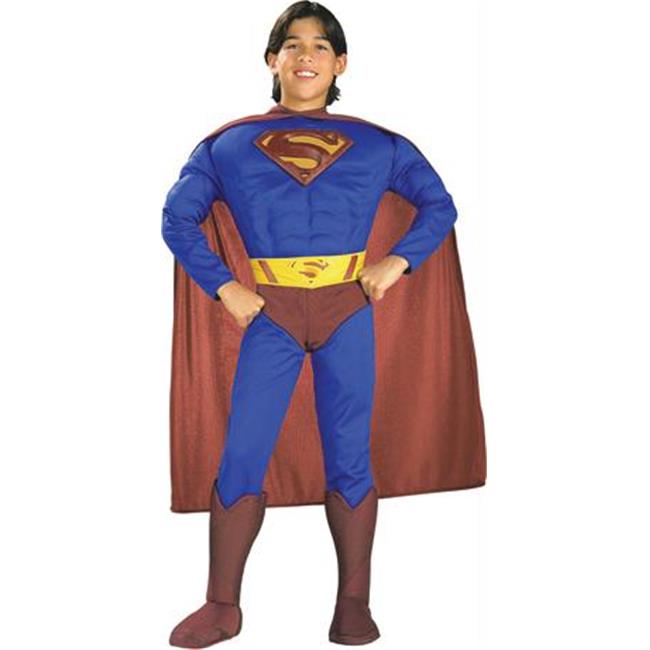 Superman Costume with Muscles 8 -10