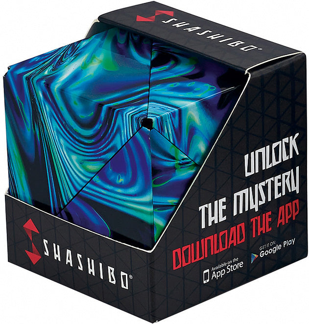 Shashibo Shape Shifting Box Mystic Ocean – Stevenson's Toys & Games
