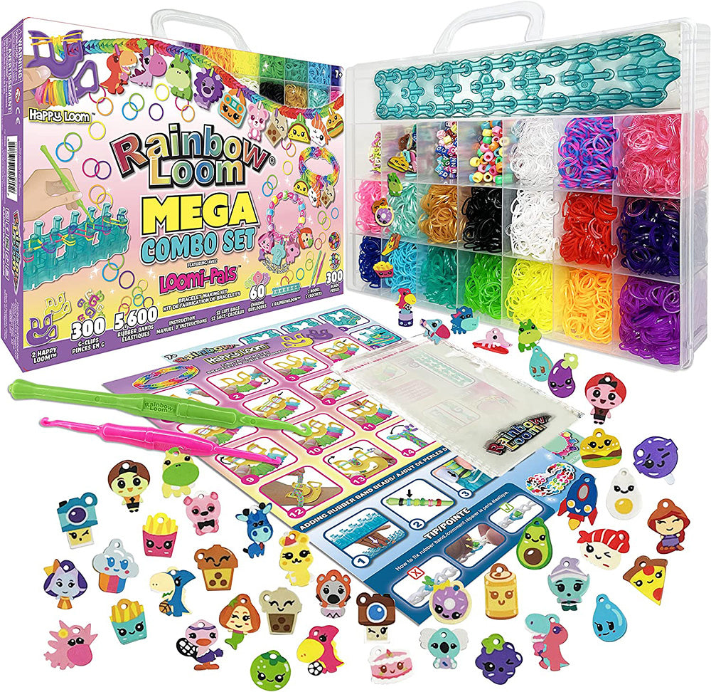 Loomi-Pals Loom Rainbow Set・美品 Rainbow・ライブインジャーマニー・限定盤6枚組Box Mega Games & Toys Stevenson's – Set Combo 洋楽