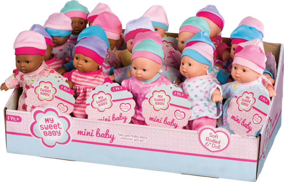 Mini Babies - Asst Skin Tones Individual – Stevenson's Toys & Games