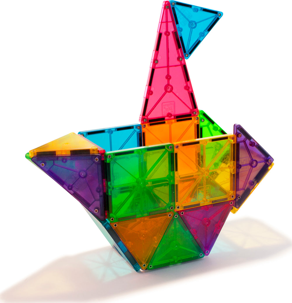 Magna-Tiles Clear Colors 32 Piece Set