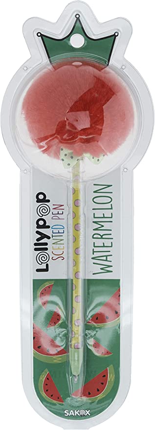 Scented Lollipop Pen Watermelon
