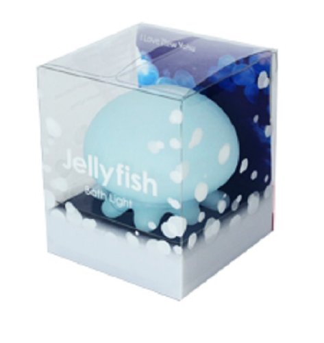 Jellyfish Bath Light White/Light Blue