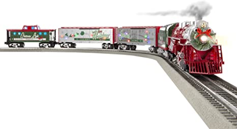 Christmas Light Express O Gauge Train Set