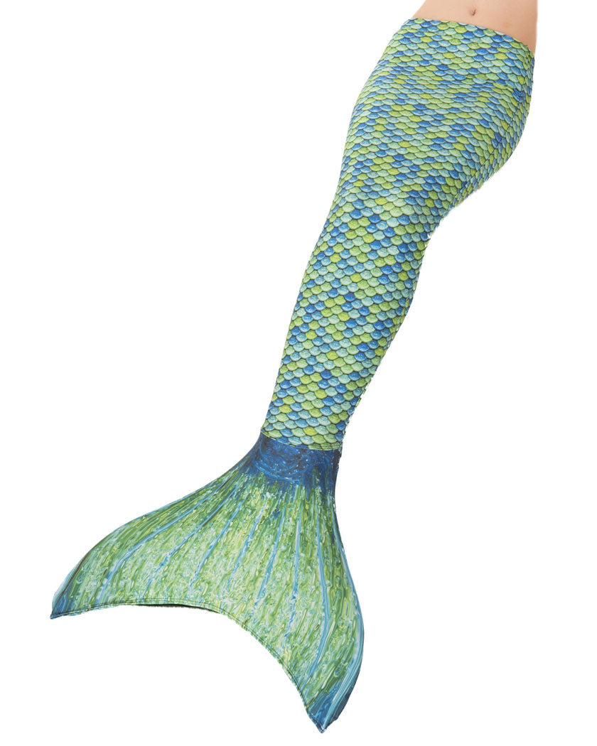 Zoey's Green Mermaid Tail Size 8 w/ Jr. Monofin