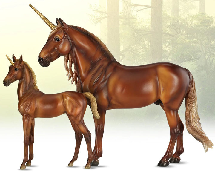 Traditional Cyrus Solana Stallion And Foal