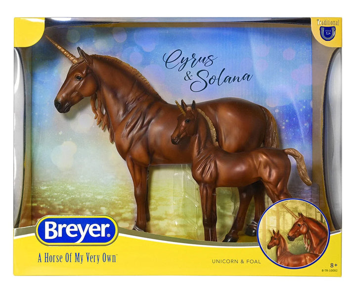 Traditional Cyrus Solana Stallion And Foal
