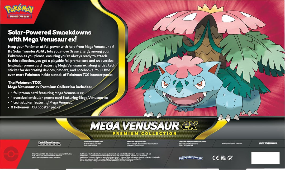 Pokemon Mega Venusaur Ex Collection Box