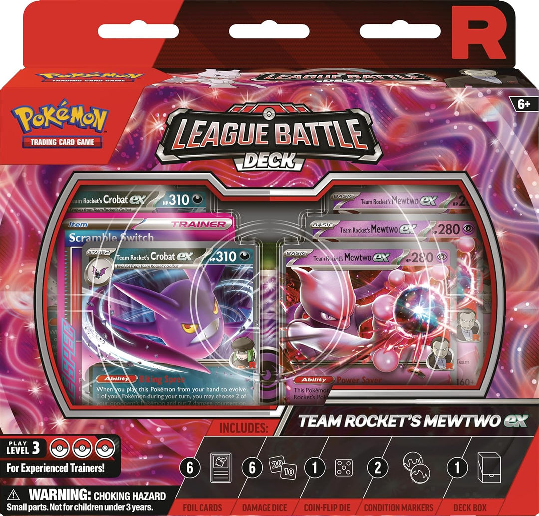 Pokemon Team Rocket's Mewtwo Battle Deck Stevenson's Toys & Games Pokemon Team Rocket's Mewtwo Battle Deck Stevenson's Toys & Games