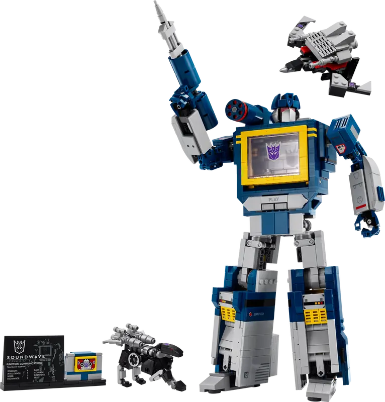 LEGO® Icons Transformer Soundwave