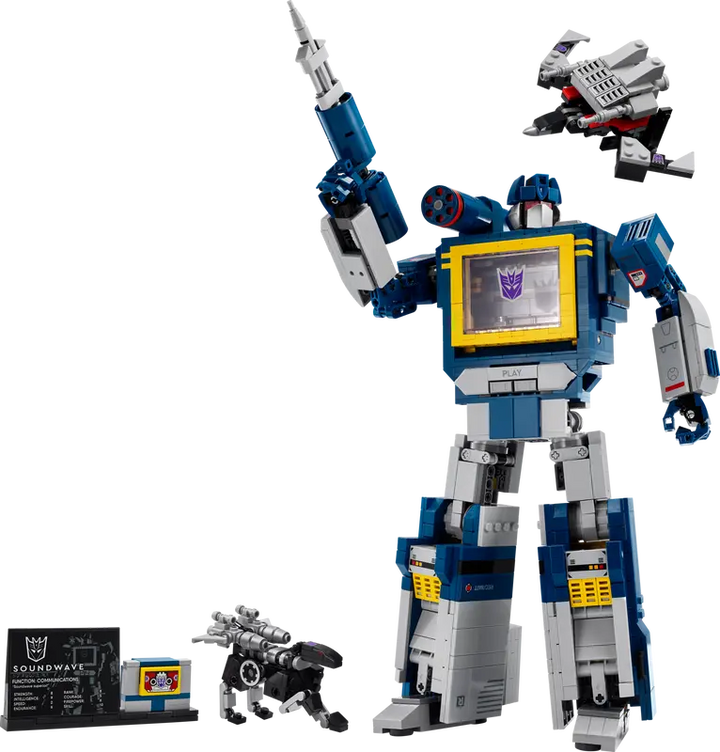 LEGO® Icons Transformer Soundwave