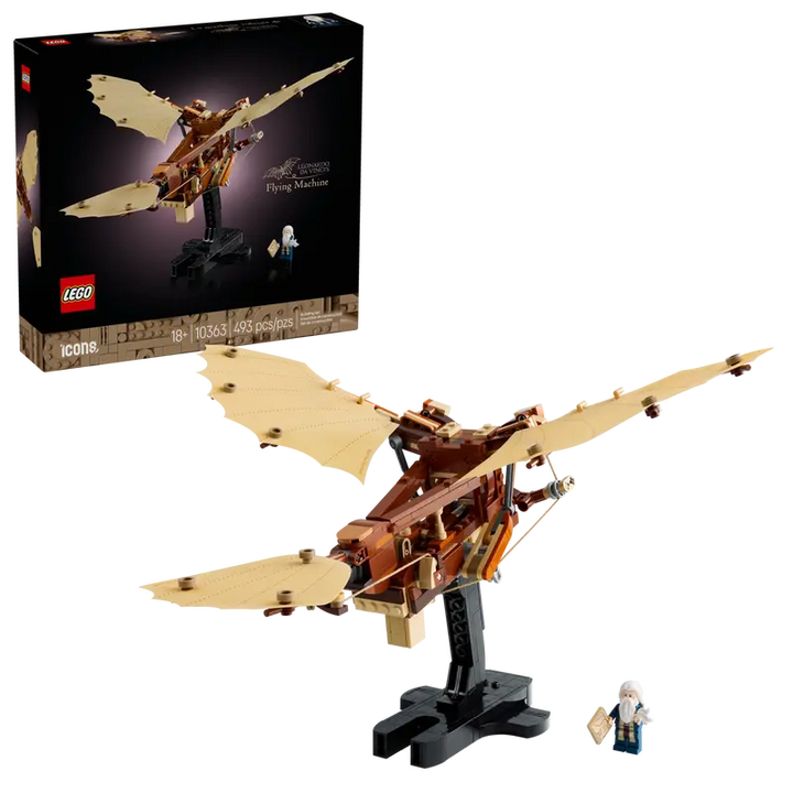 LEGO® Icons Da Vinci Flying Machine