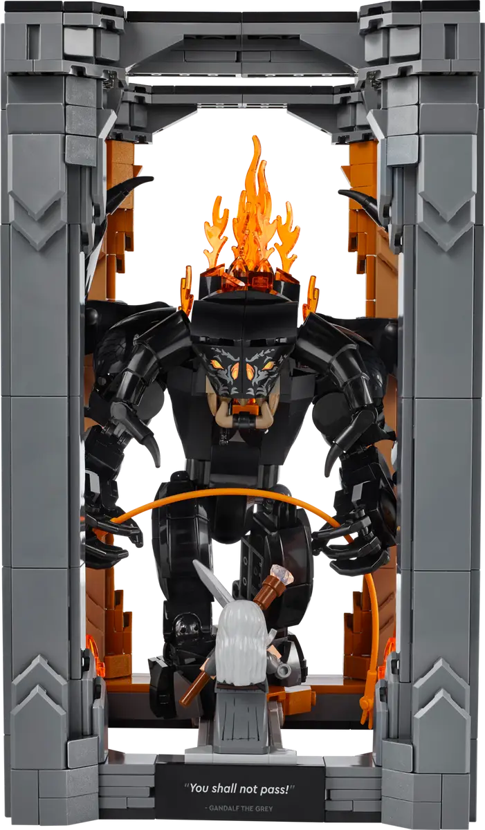 LEGO® Icons Lord of the Rings Balrog Book Nook