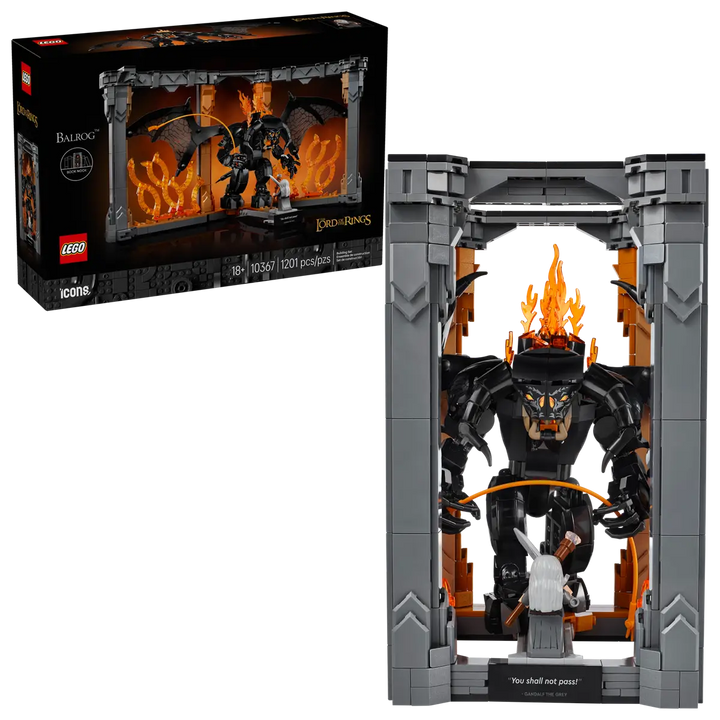 LEGO® Icons Lord of the Rings Balrog Book Nook