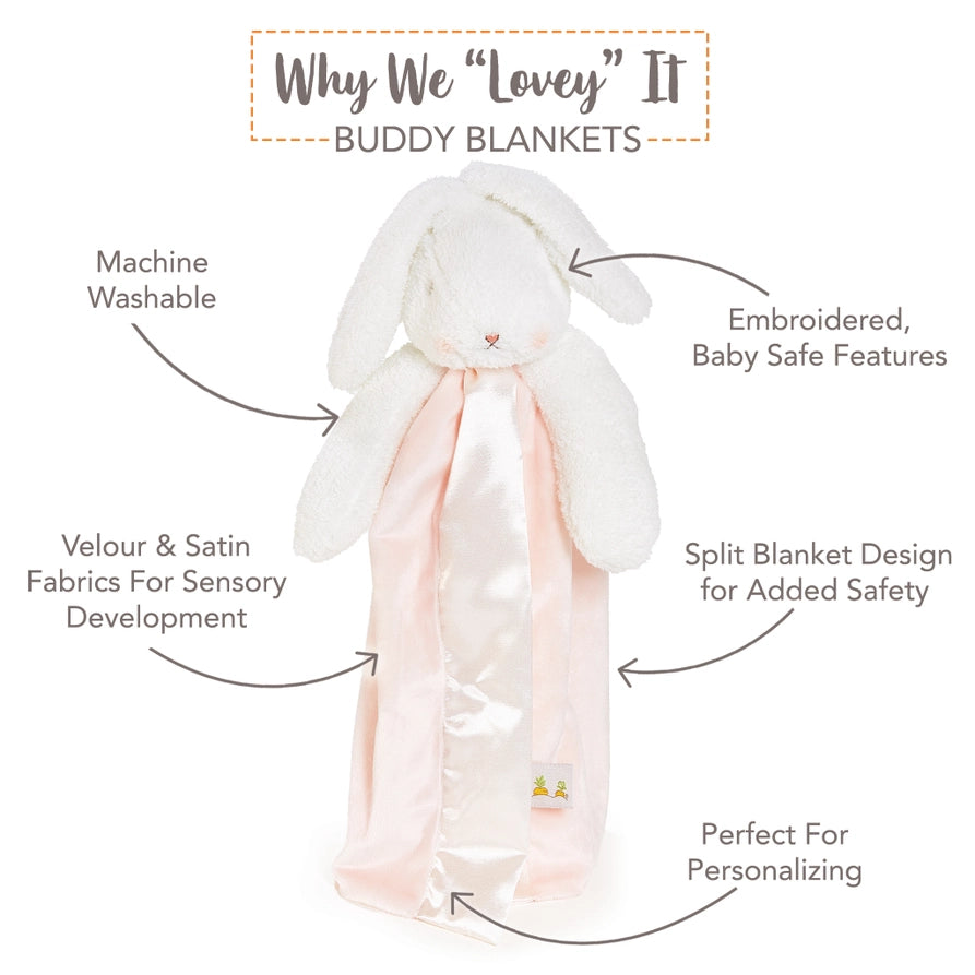 Blossom Bunny Buddy Blanket Simple