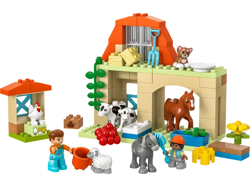 Lego duplo discount farm pony stable