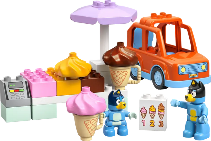 Duplo Ice Cream Trip With Bluey