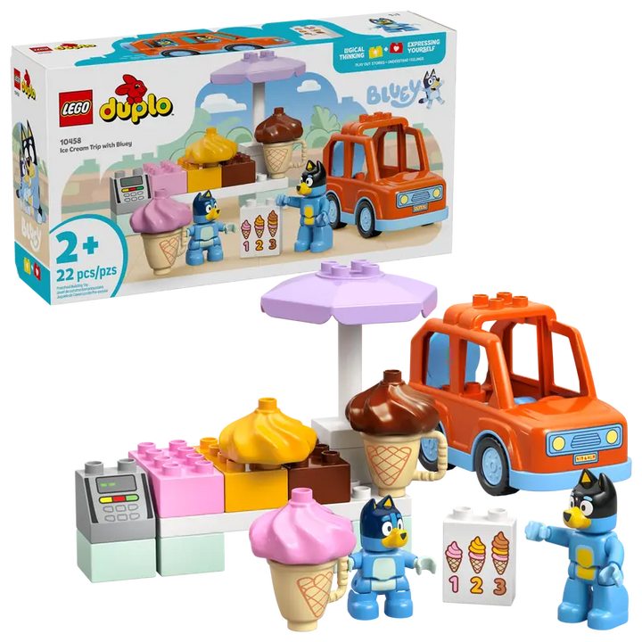 Duplo Ice Cream Trip With Bluey