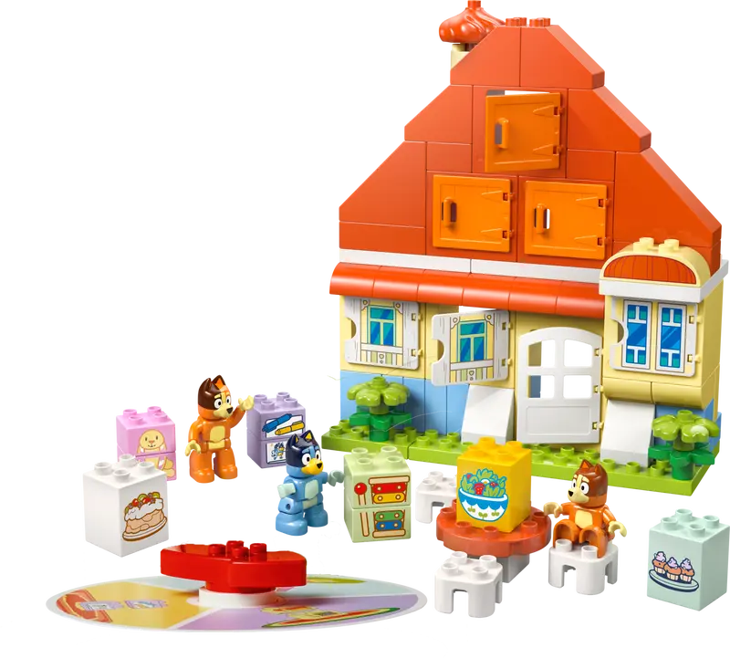 Duplo Blueys Family House With Memory Game