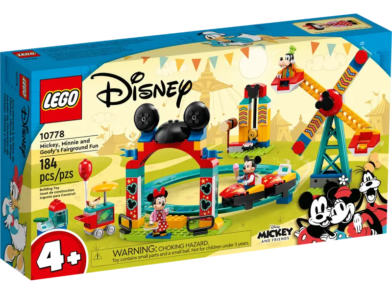 LEGO® Disney Mickey, Minnie & Goofy's Funfair Set