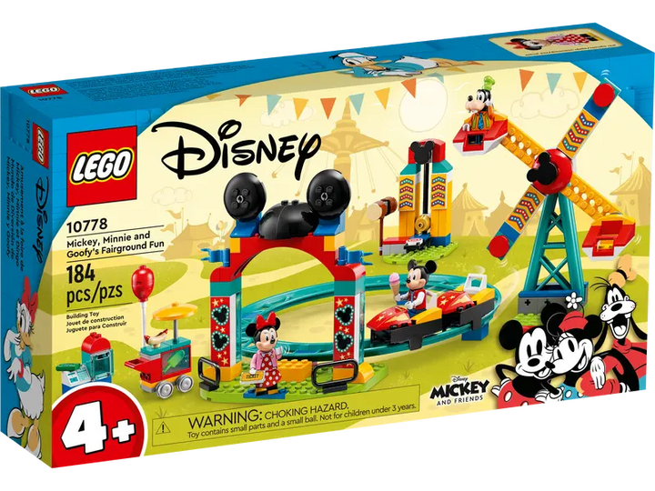 LEGO® Disney Mickey, Minnie & Goofy's Funfair Set