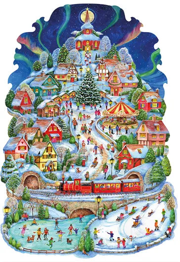 Winter Village Shaped 480