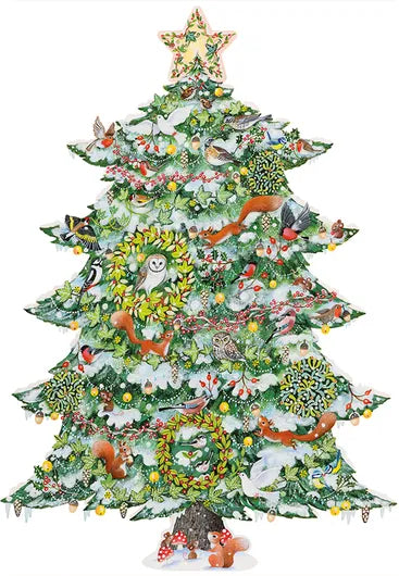 Snowy Fir Tree Shaped 300