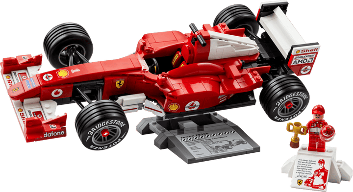 LEGO® Icons Ferrari F2004 & Michael Schumacher