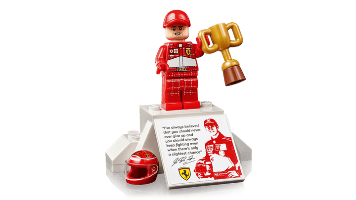 LEGO® Icons Ferrari F2004 & Michael Schumacher