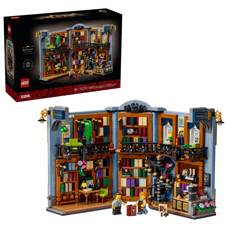 LEGO® Icons Bookstore Book Nook
