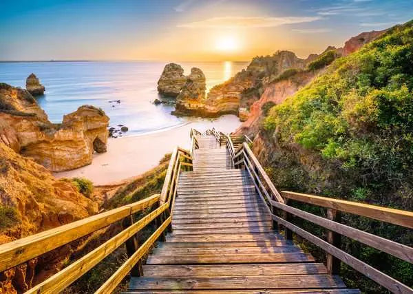Stairway To Camilo Beach; Algarve 1000