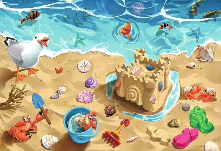 Fun At The Beach 24 PC Floor Puzzle