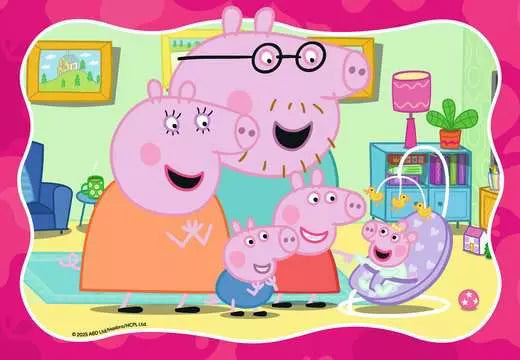 Peppa Pig 2X24 Pc Puzzle