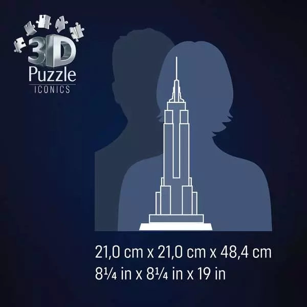 Iconics 3D Empire State Building 216pc