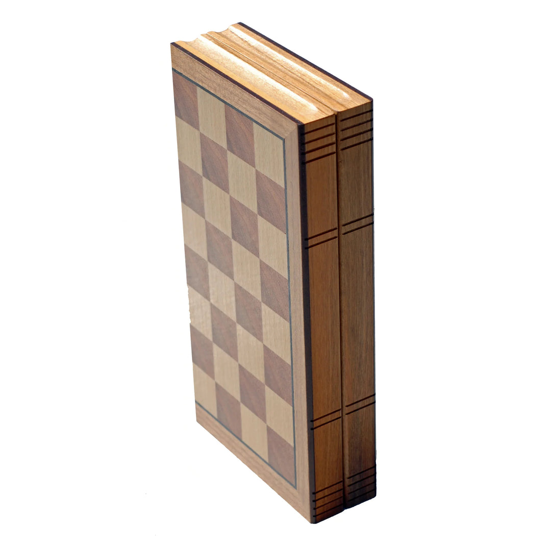 Book Style Folding Chess Set 11"