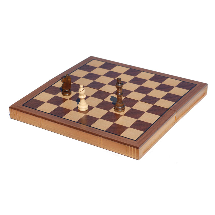 Book Style Folding Chess Set 11"