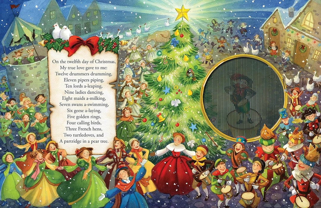 Twelve Days Of Christmas Scanimation Book