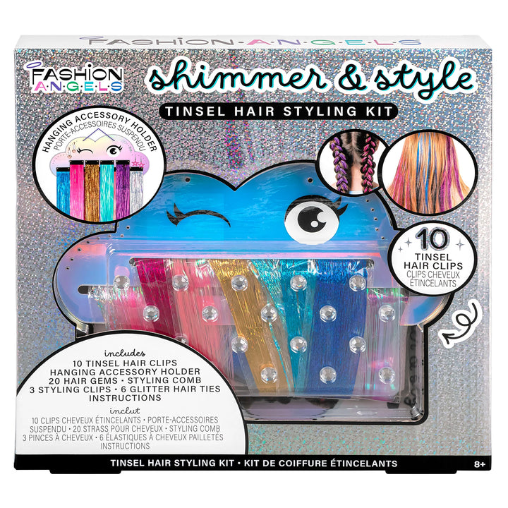 Shimmer And Style Tinsel Hair Kit Fashion Angels