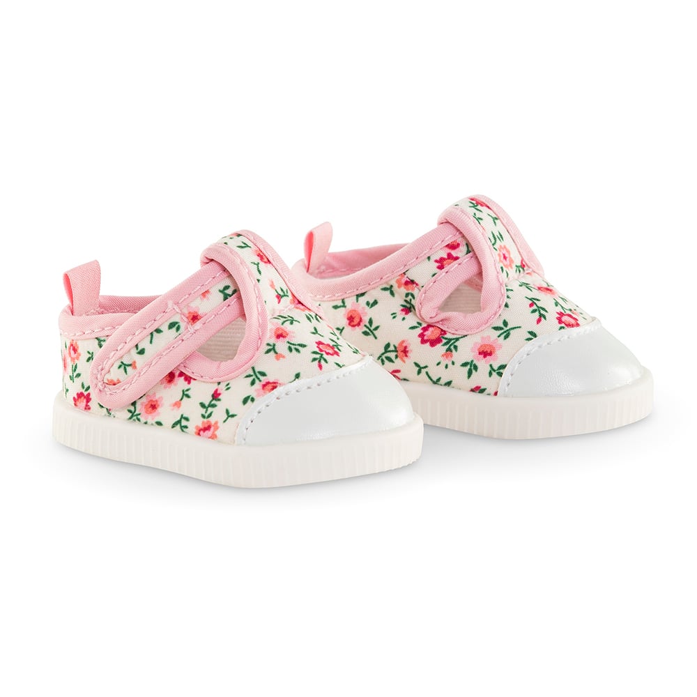 14" Sneakers Pink Flower