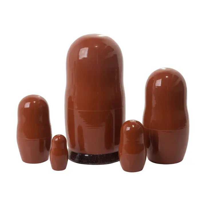 Nutcracker Soldier 5Pc Nesting Doll 6"