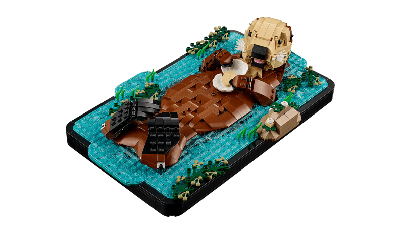 LEGO® Ideas Floating Sea Otters