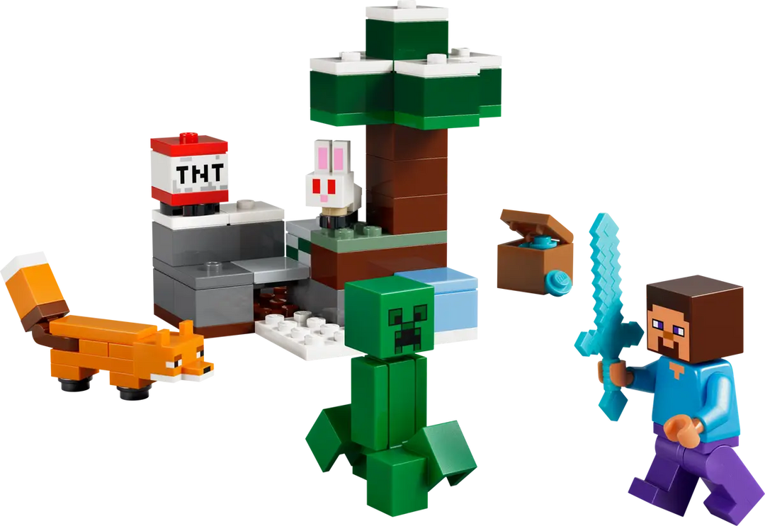 LEGO® Minecraft Steve's Taiga Adventure