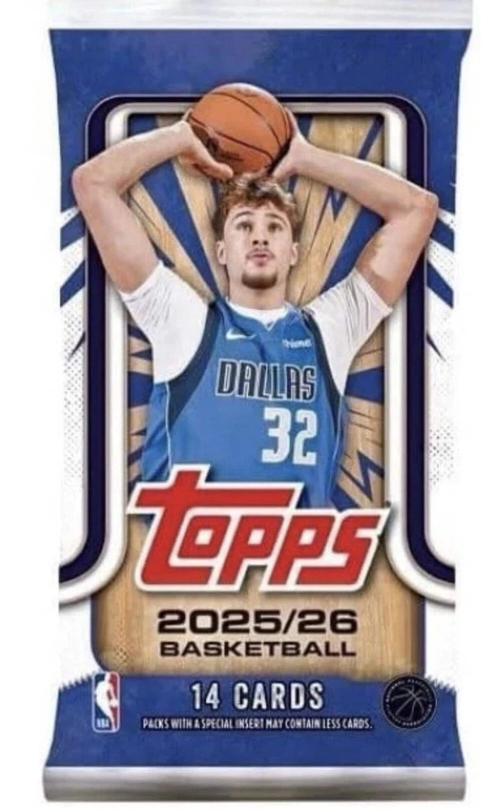 Topps 2025/2026 Basketball 14 Card Pack