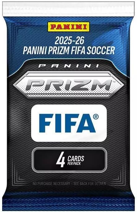 2025/26 Panini Prizm FIFA Soccer 4 Card Pack Individual