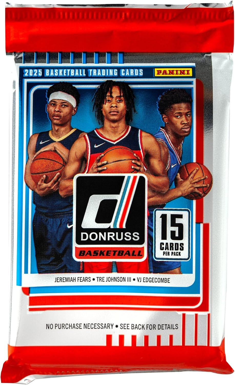 2025 Donruss Basketball 15 Card Pack Individual