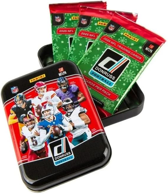2025 Donruss Football Tin 15 Cards