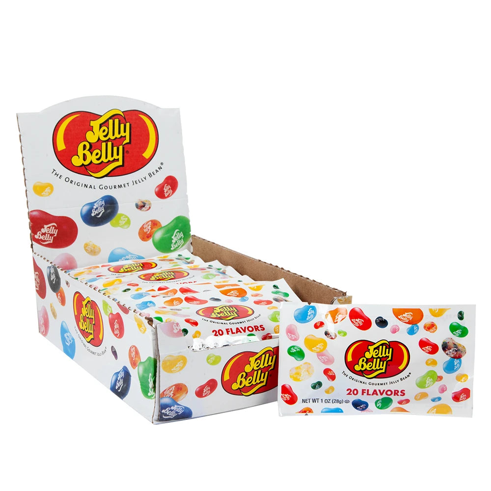 Jelly Belly 20 Flavors Mixed Beans 1Oz Individual bag