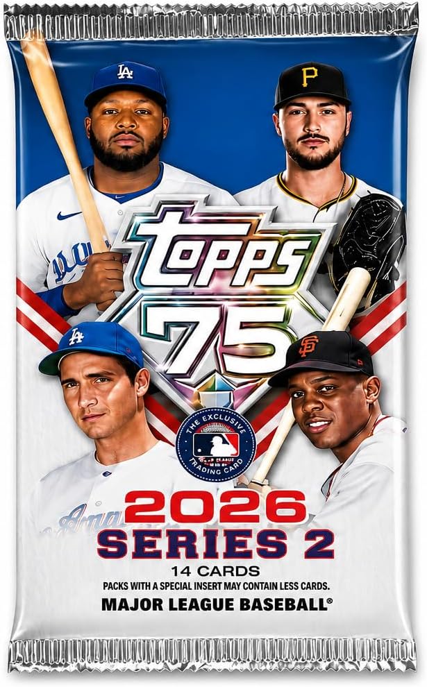 Topps 2026 Series 2 Baseball 14 Card Pack Individual
